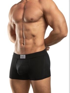Jack Adams X-Train Boxer Brief - Black - Size Small